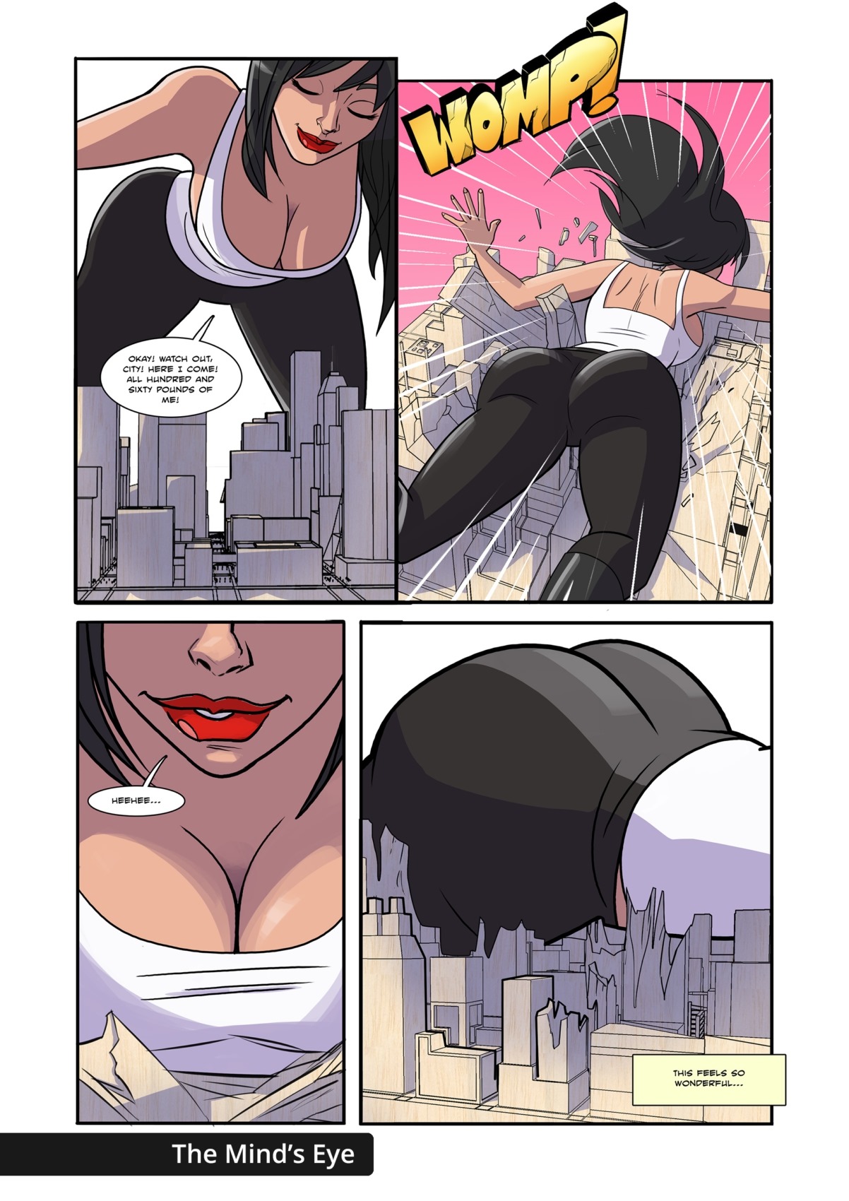Giantess comic