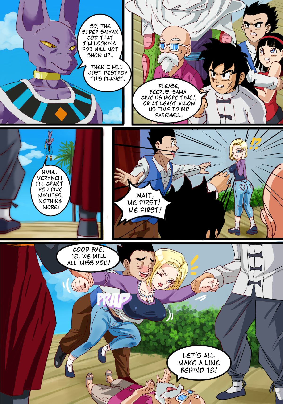 Android 18 Porn Gallery - Pink Pawg] Android 18 Beerus Saga | Porn Comics