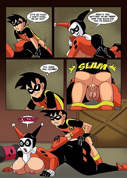 Glassfish Harley And Robin In The Deal Porn Comics