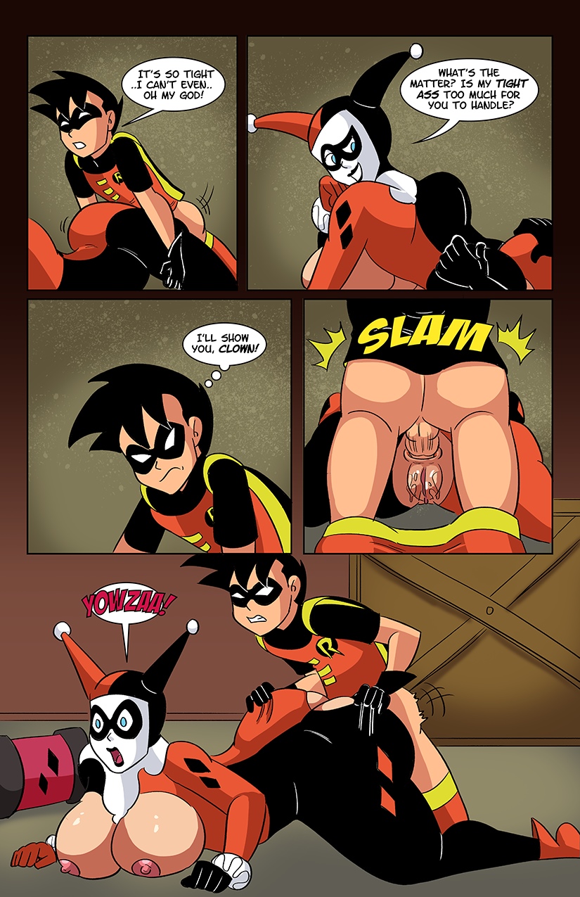 Glassfish - Harley and Robin in The Deal Porn Comics.