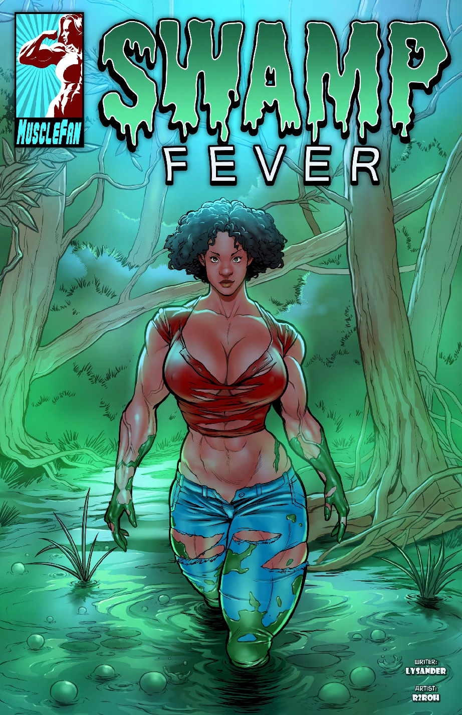 Muscular Women Porn Comics - Muscle Fan â€“ Swamp Fever | Porn Comics
