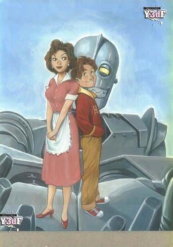 Milftoon – Iron Giant 1 (color)