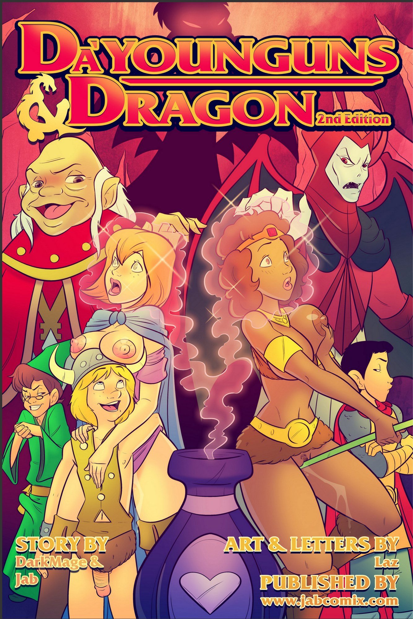 1334px x 2000px - Jab Comix - Da'younguns and Dragon 2 | Porn Comics