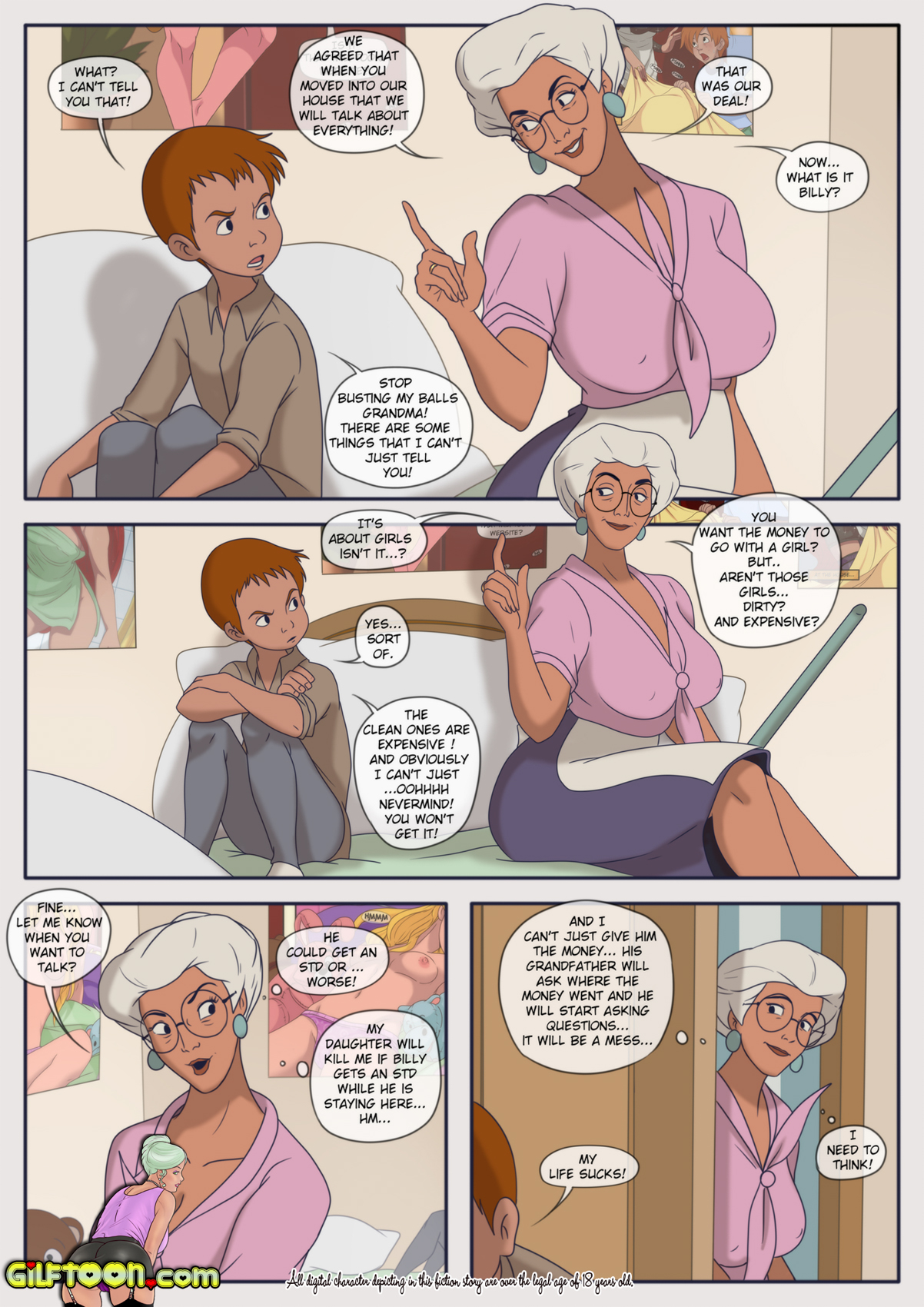 Gilf Toons - Gilftoon] Lunch Time | Porn Comics