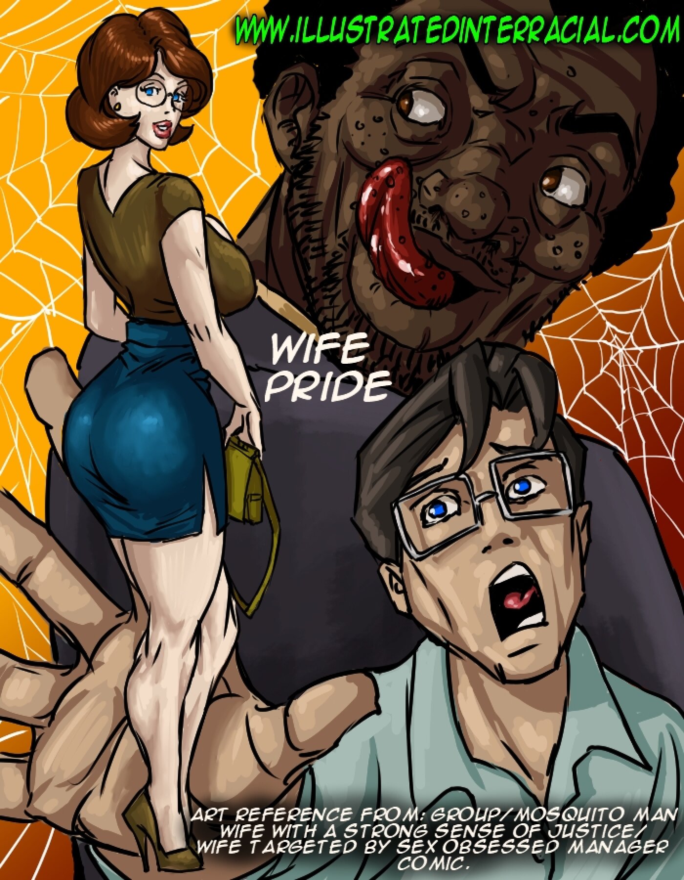 adult interracial wife cartoon