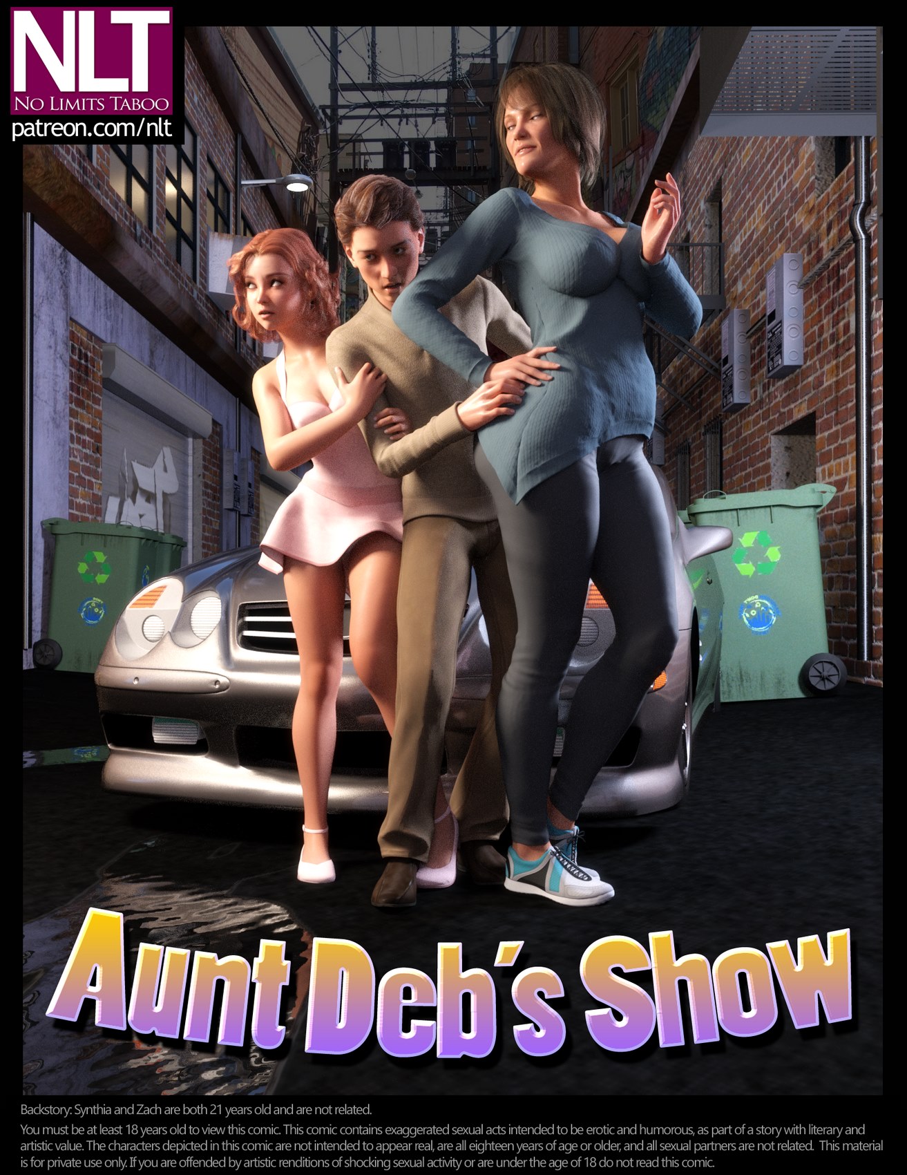 Aunt Anal Comic - NTL Media - Aunt Deb's Show | Porn Comics