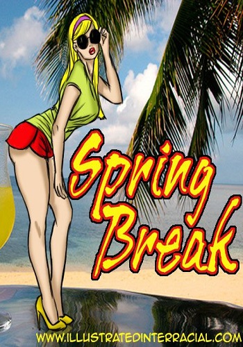 Illustrated interracial –Spring Break
