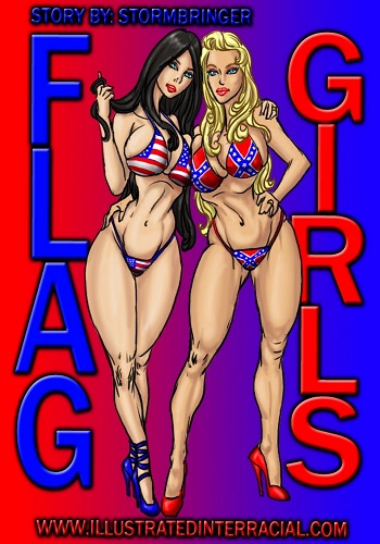 illustratedinterracial – Flag Girls