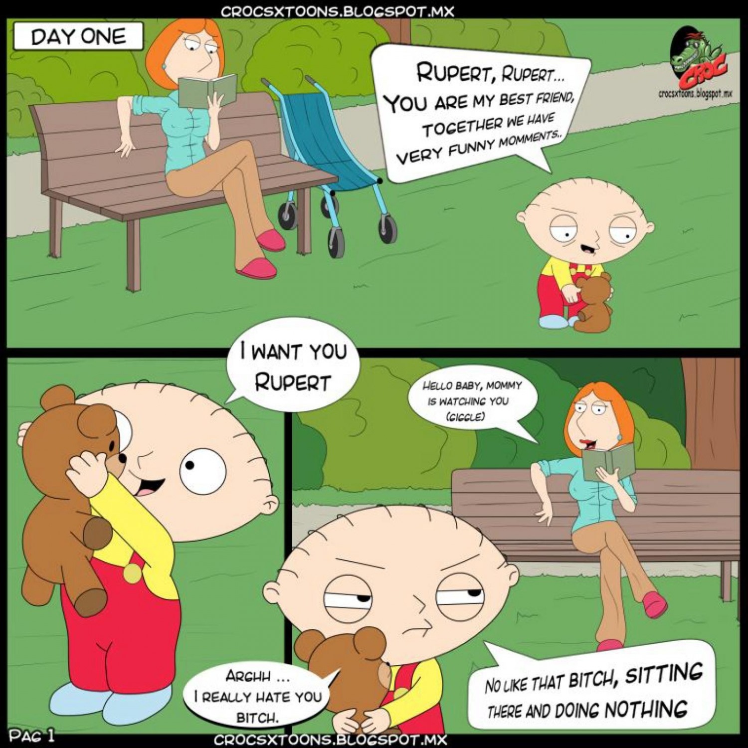 1500px x 1500px - Croc] â€“ Baby's Play 1- Family Guy | Porn Comics