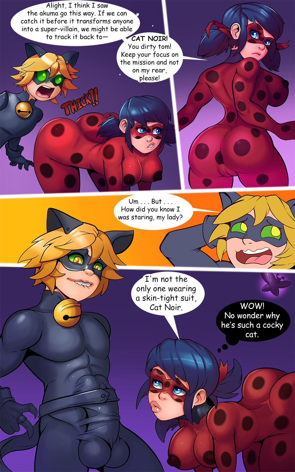 Markydaysaid Ladybug Versus The Couger Porn Comics