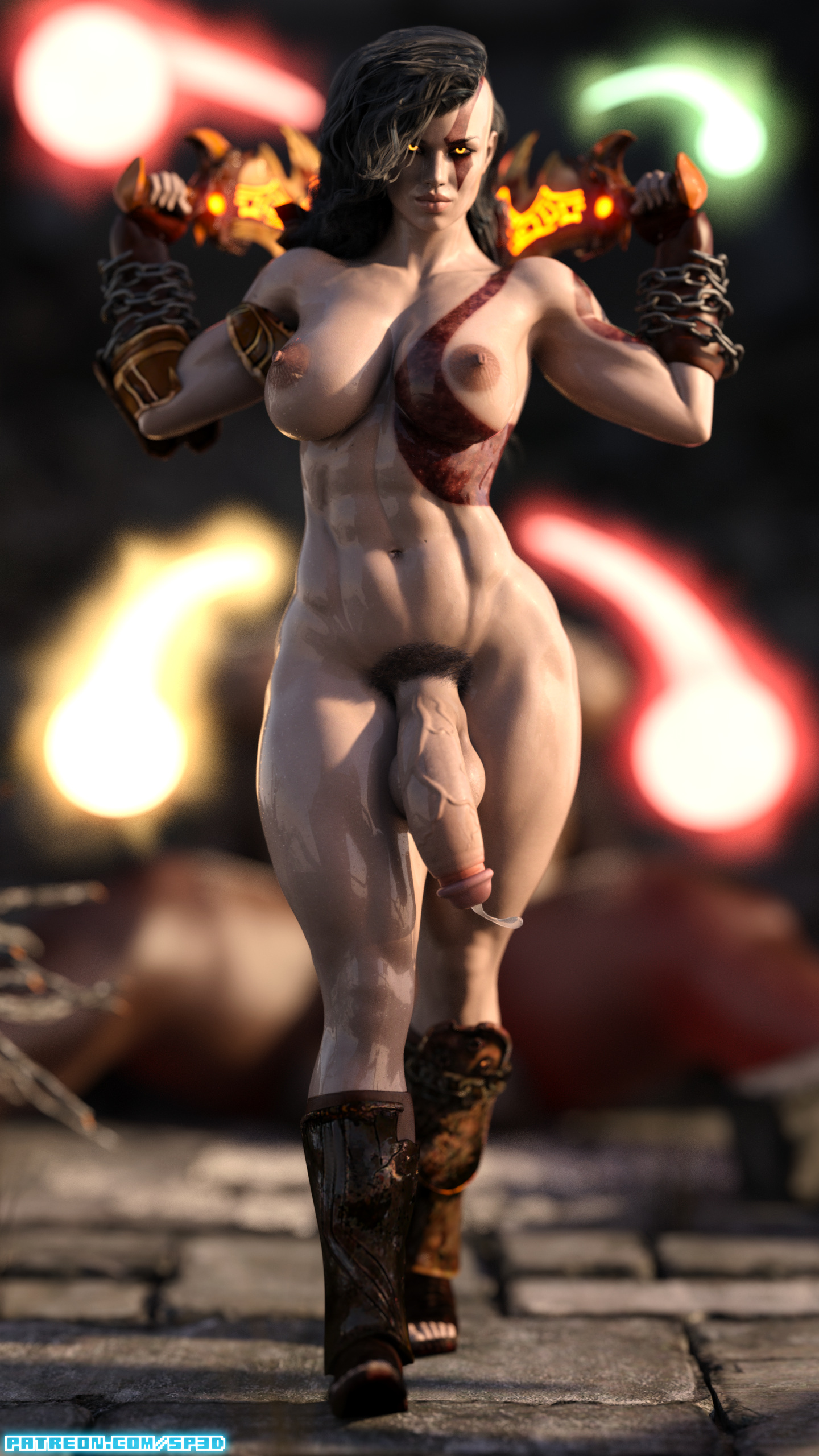 Squarepeg3D - Krata - Goddess of Whore Porn Comics.