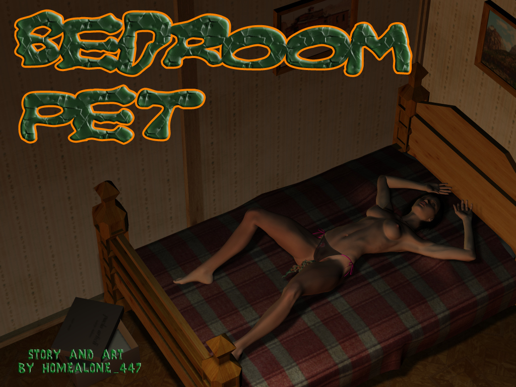 Bedroom pet porn comic
