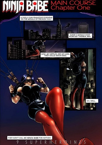 Superherione Gagged – Ninja Babe 1