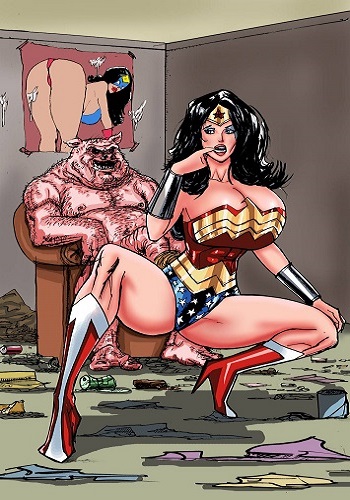Superposer- Wonder Woman vs Porkum