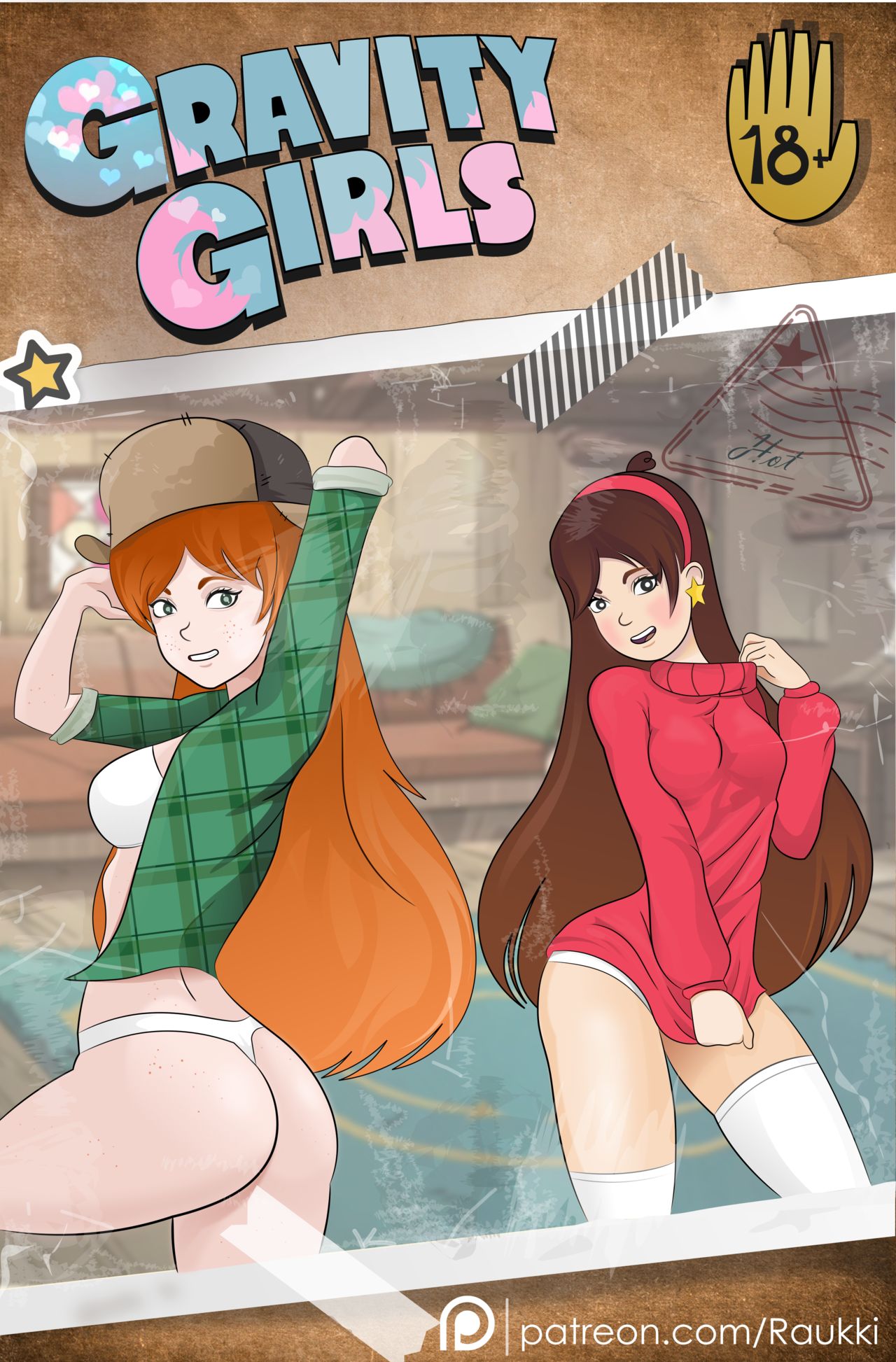 Raukki - Gravity girls (Gravity falls) | Porn Comics