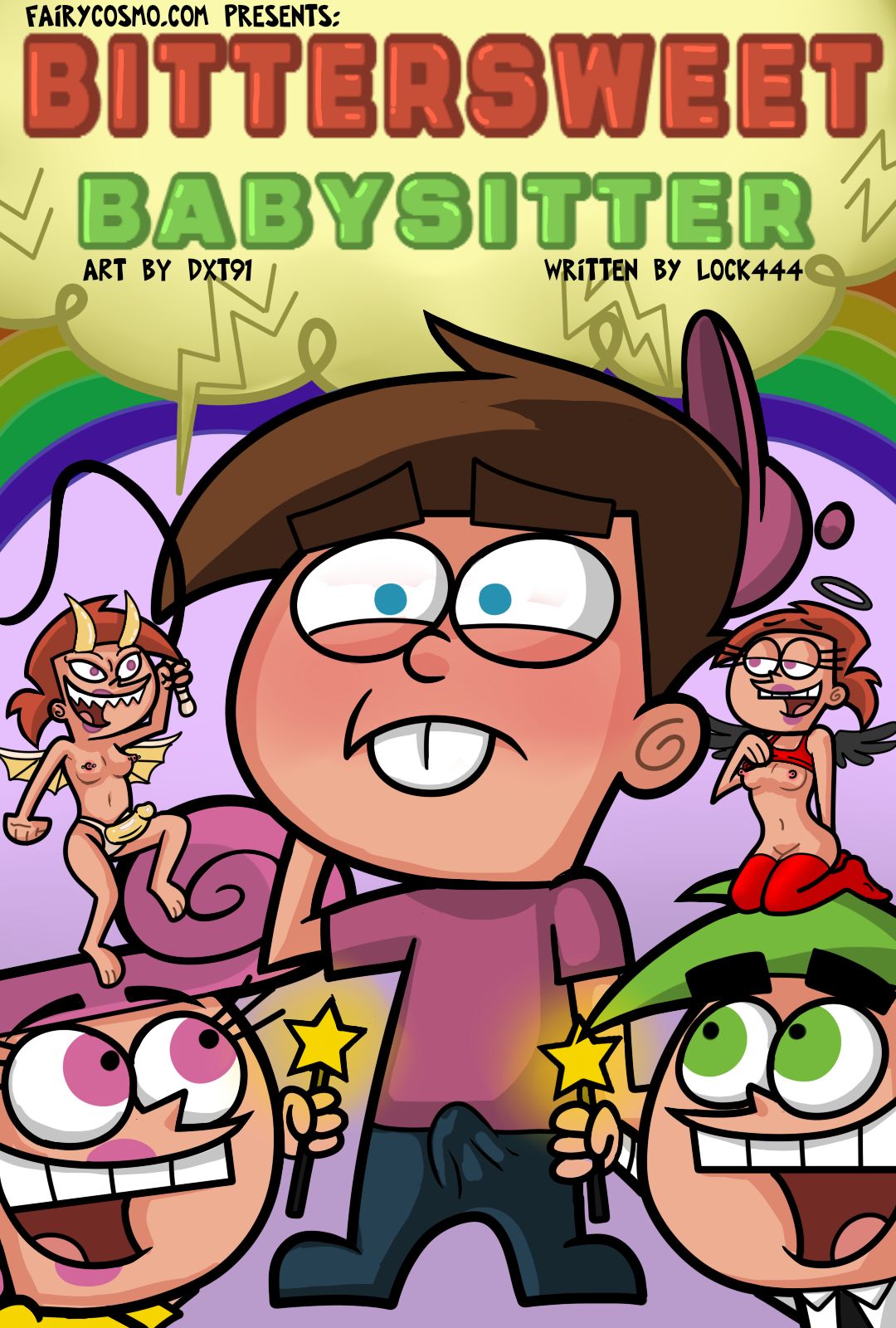 DXT91] Bittersweet Babysitter (The Fairly OddParents) | Porn Comics