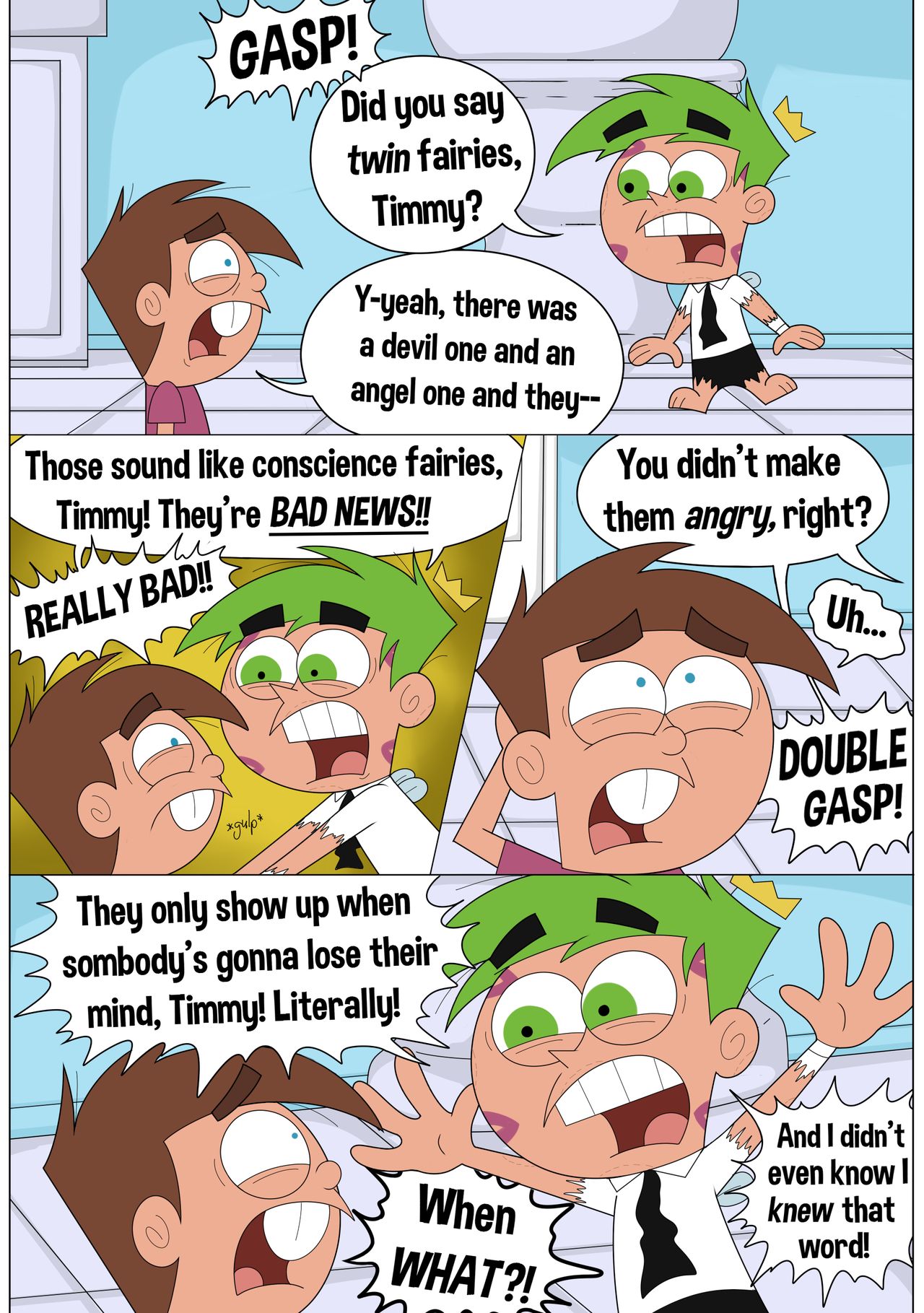 Timmy turner gay porn comic