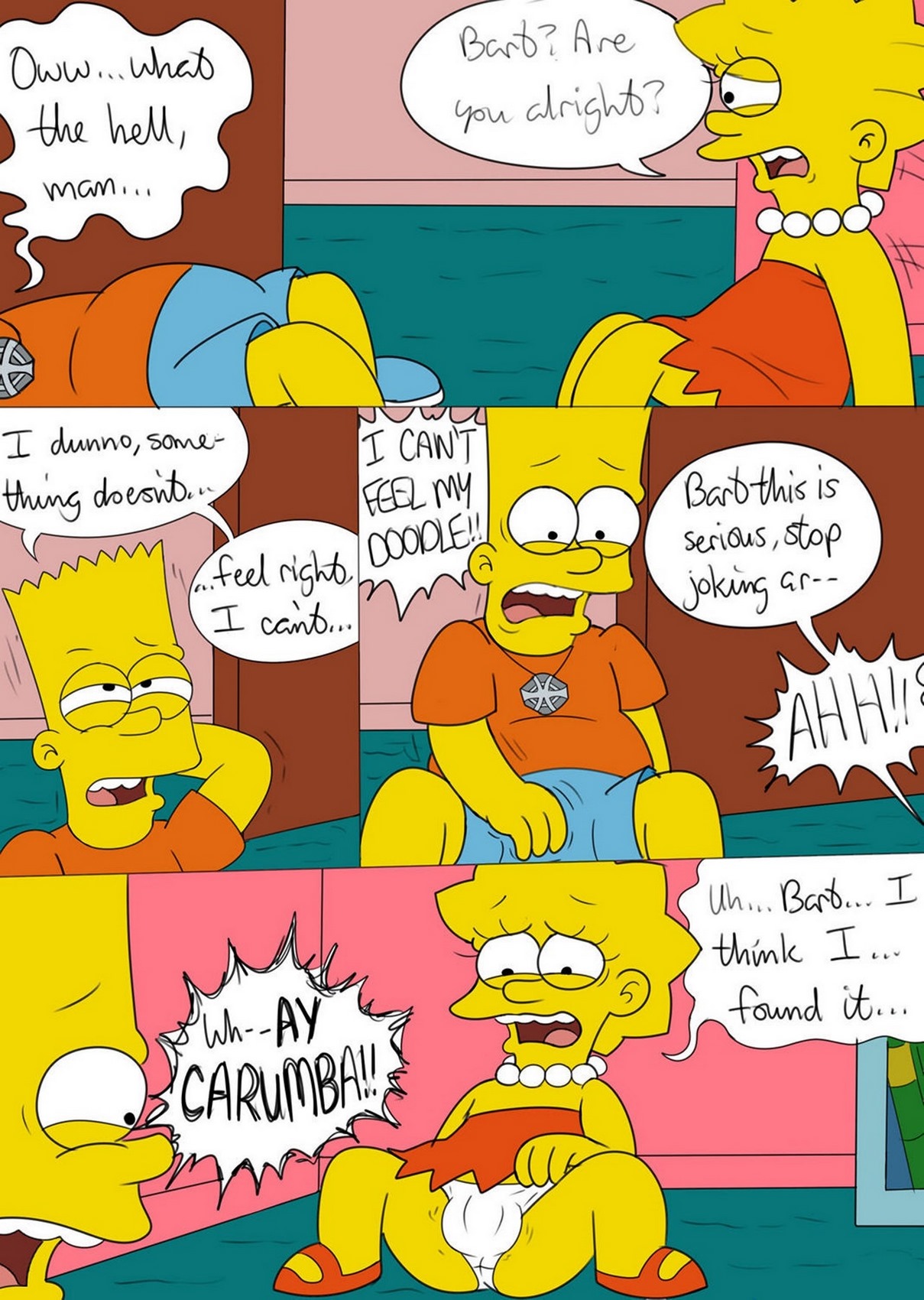 Gender Bender Porn - DXT91 - Simpsons Gender Bender | Porn Comics