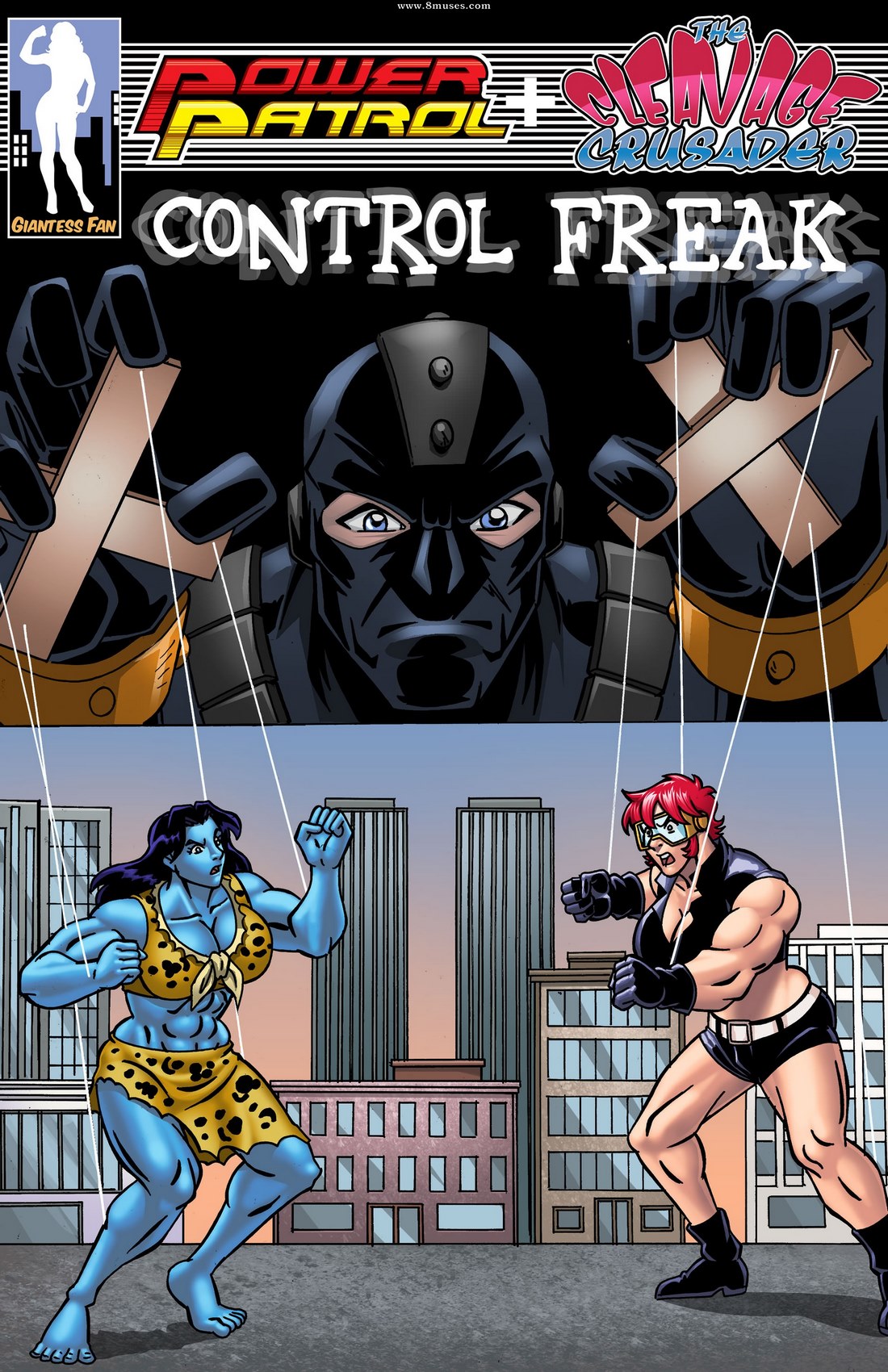 1100px x 1700px - Power Patrol + The Cleavage Crusader- Control Freak | Porn Comics