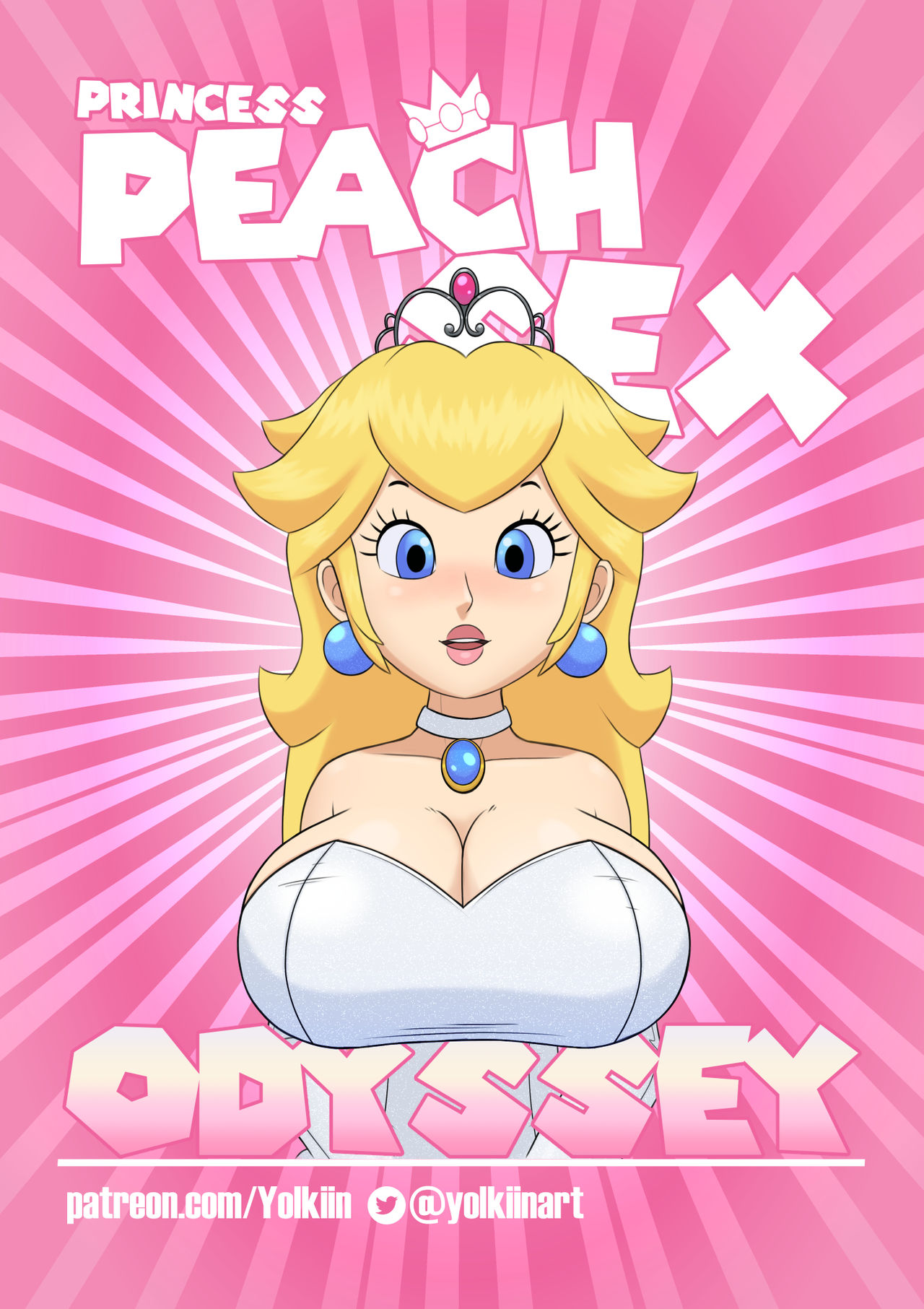 1280px x 1813px - Yolkiin] Peach Sex Odyssey - Super mario bros. | Porn Comics