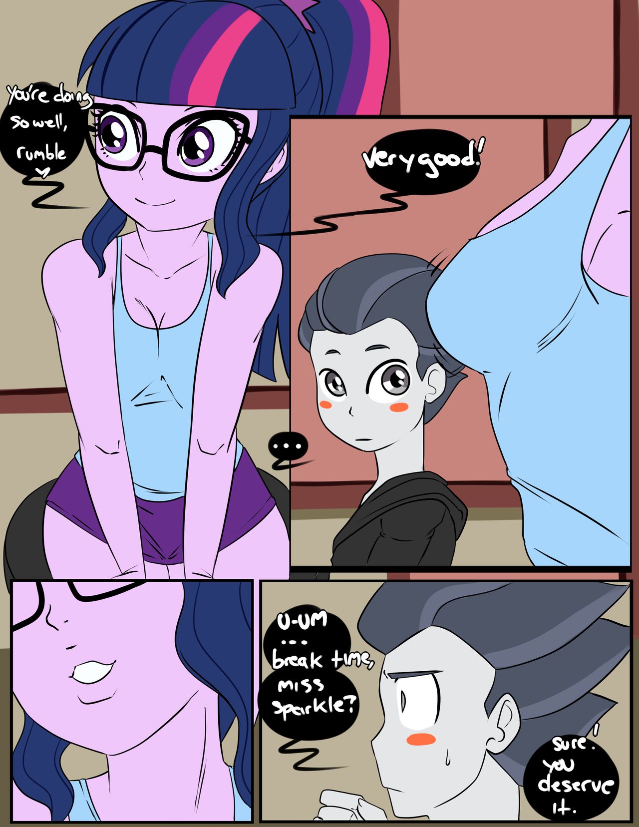 Mlp Porn Cartoons - Inuyuru] Taming the Tutor (My Little Pony- Equestria Girls) ] | Porn Comics