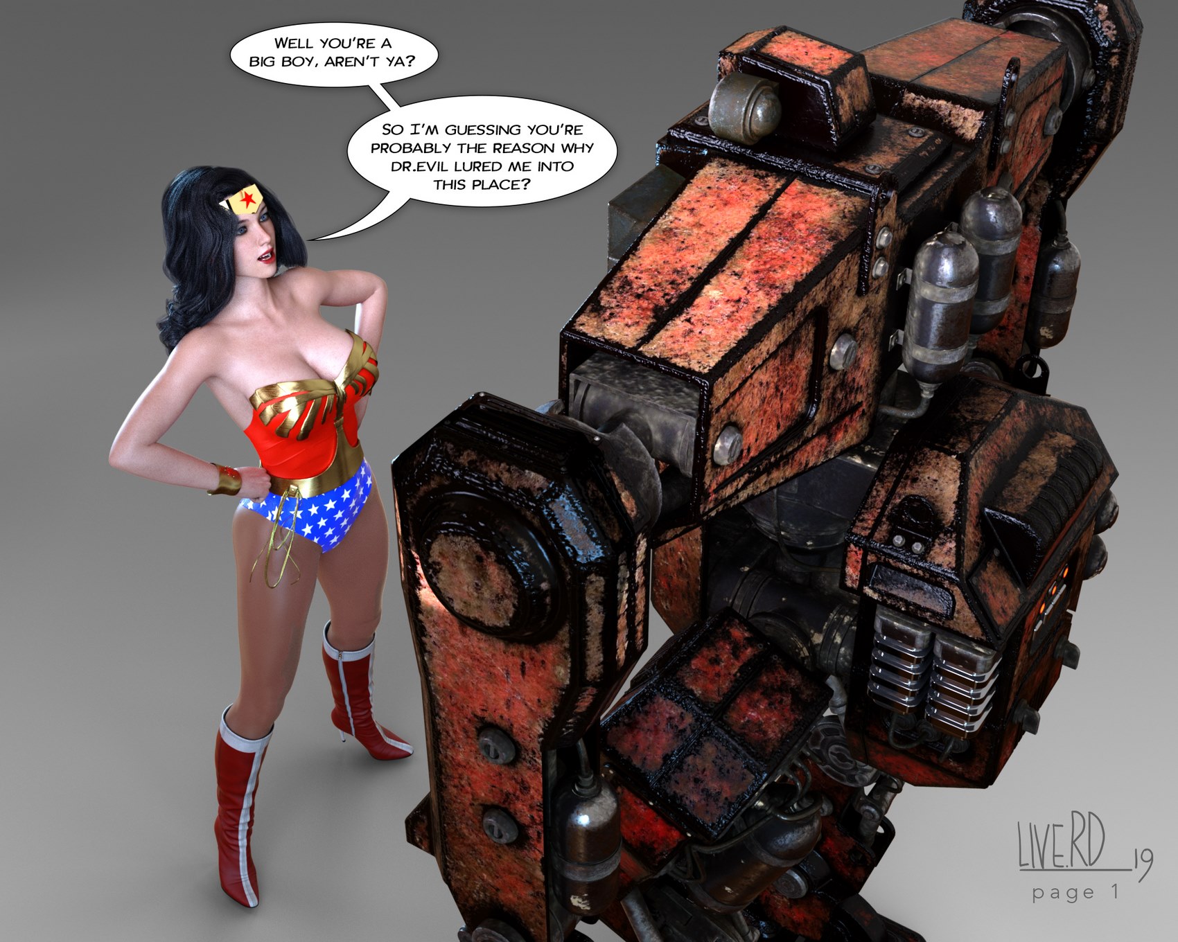 Wonder woman warhammer porn comic