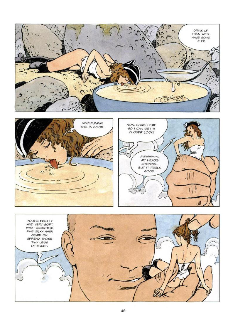 Milo Manara Gullivera Porn Comics.