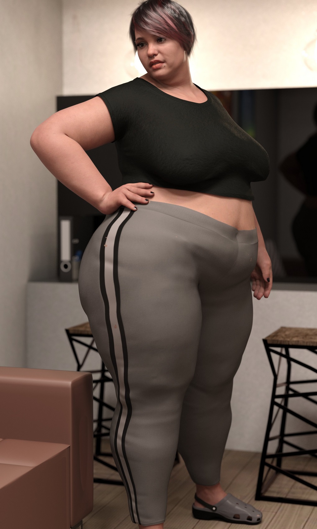 Chubby girl leggings comics hentai xxx