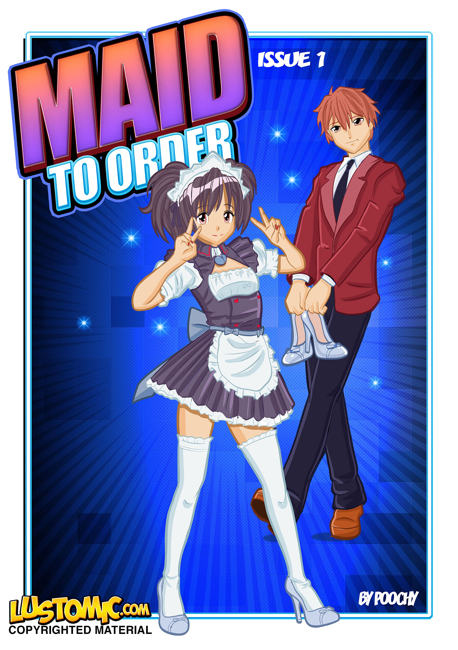 Maid Comic Girl - Lustomic - Maid To Order The Manga Way | Porn Comics