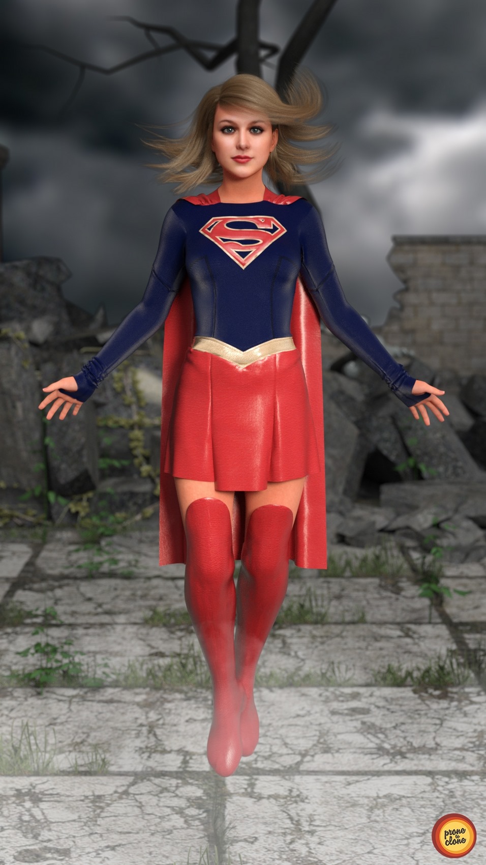 Supergirl Melissa Benoist Porn Art - ProneToClone - Supergirl Melissa Benoist & Superman | Porn Comics