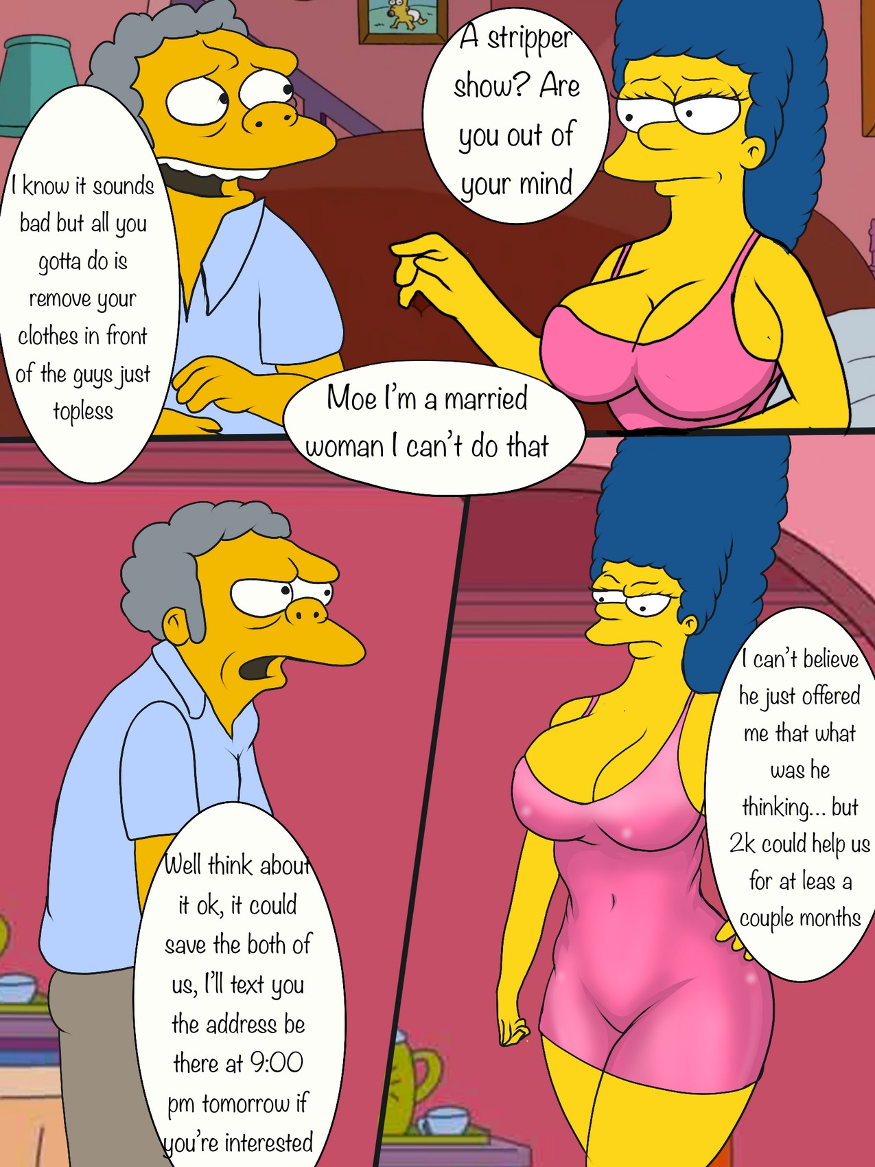 1275px x 1700px - Bobs200 - Homeless Lucky Day (The Simpsons] | Porn Comics