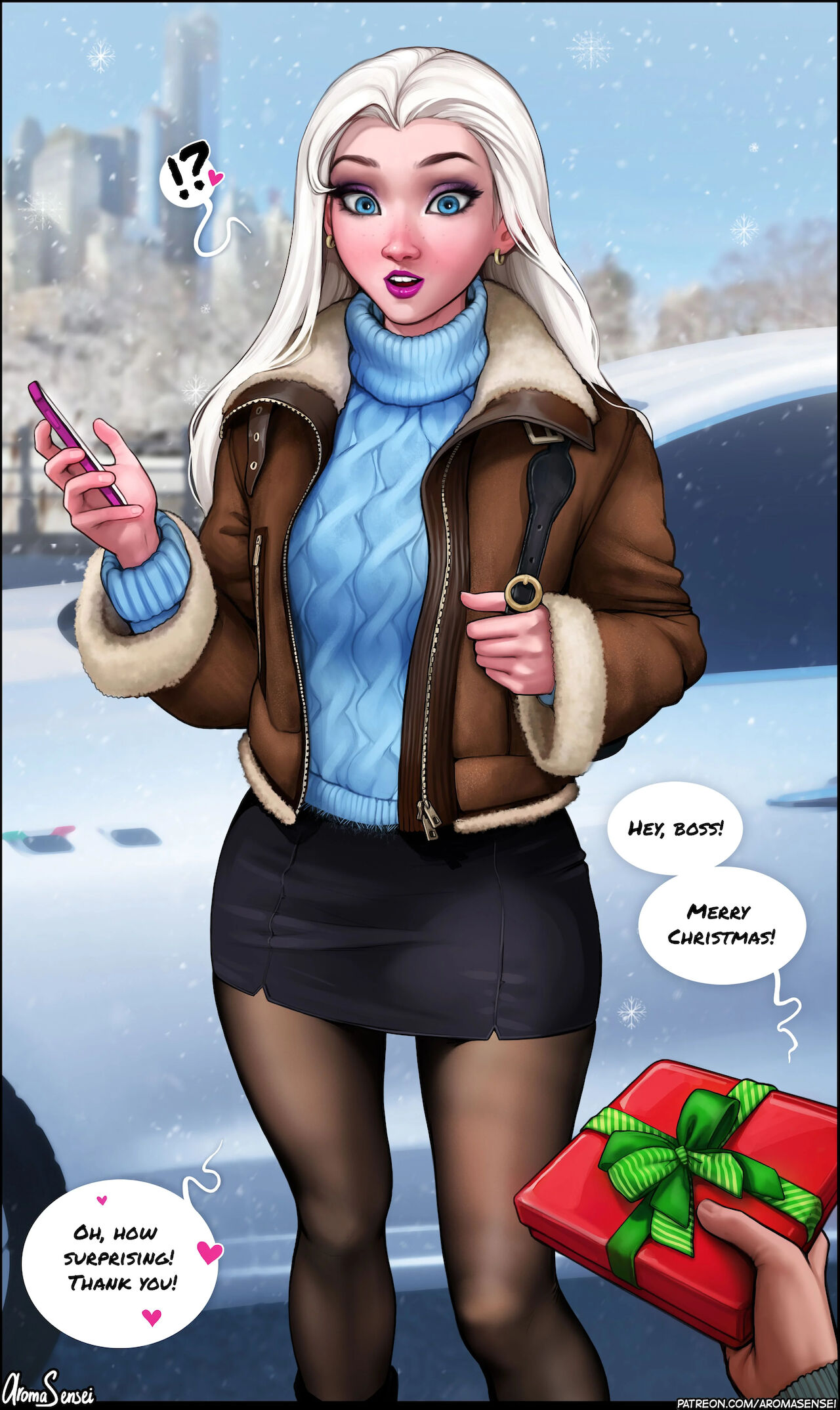 Frozen Shemale Porn - Aroma Sensei] X-Mas Present For Elsa (Frozen) | Porn Comics