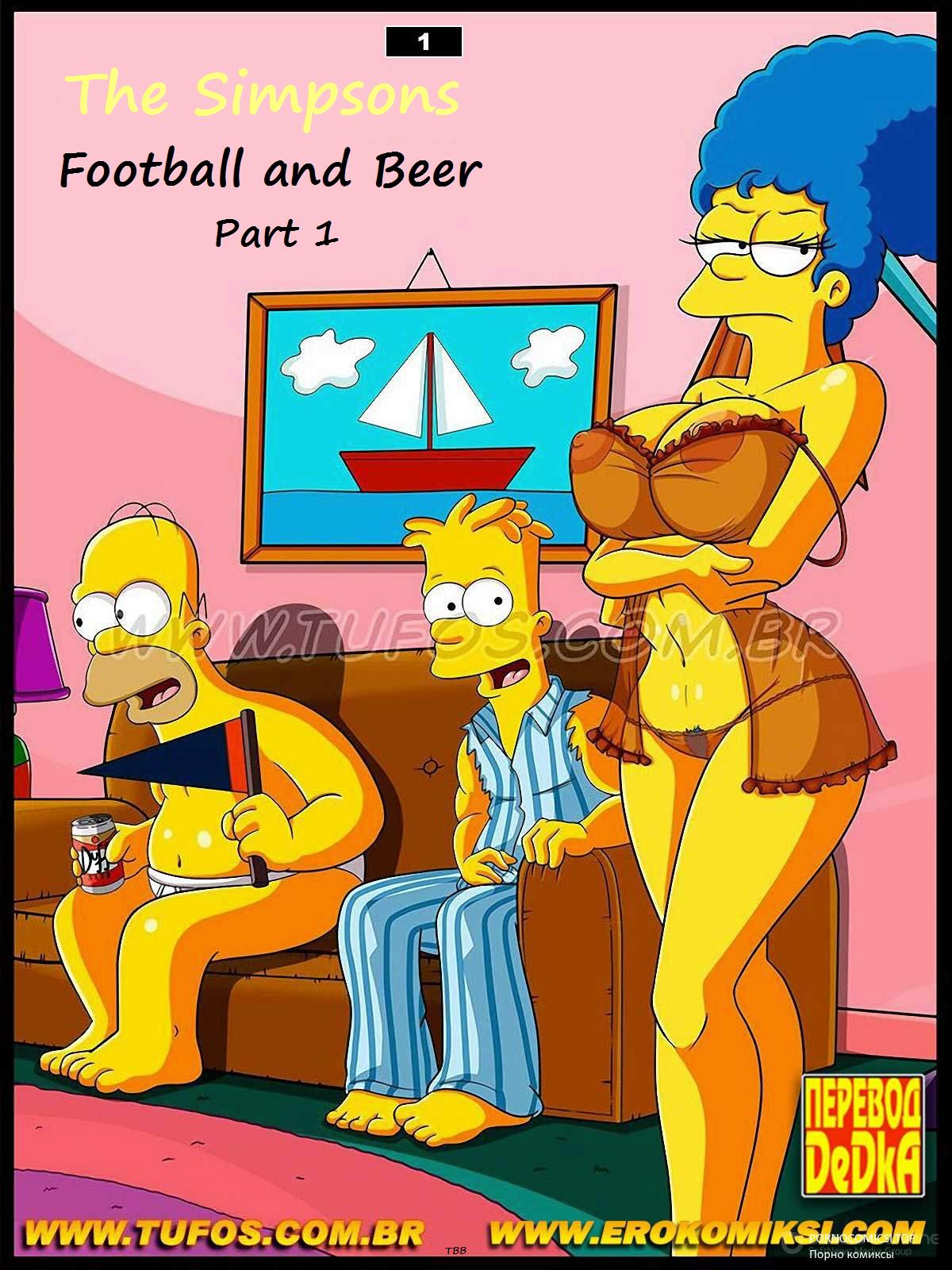 Beer and football porn comic tufos